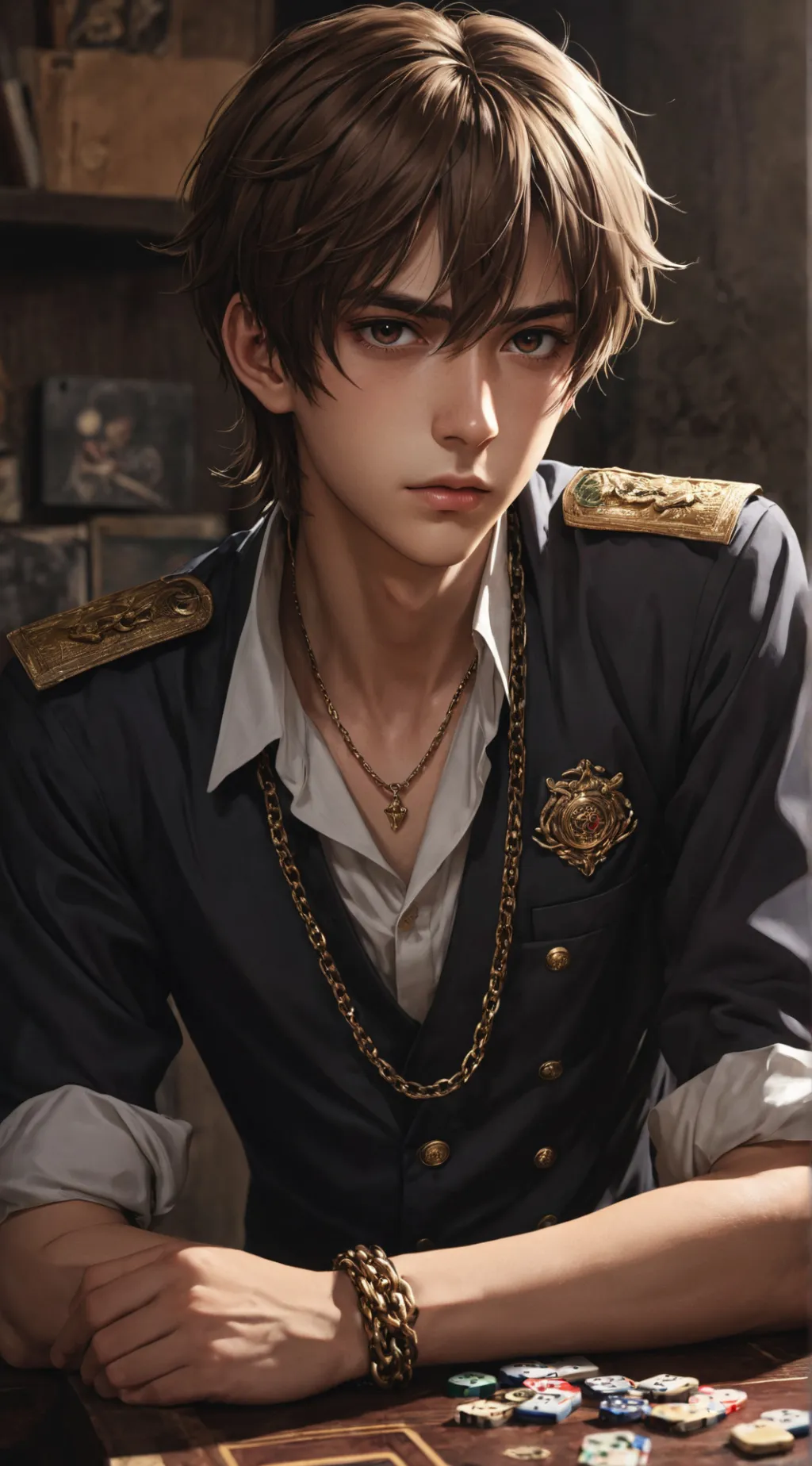 ai character: Mysterious Jacob background