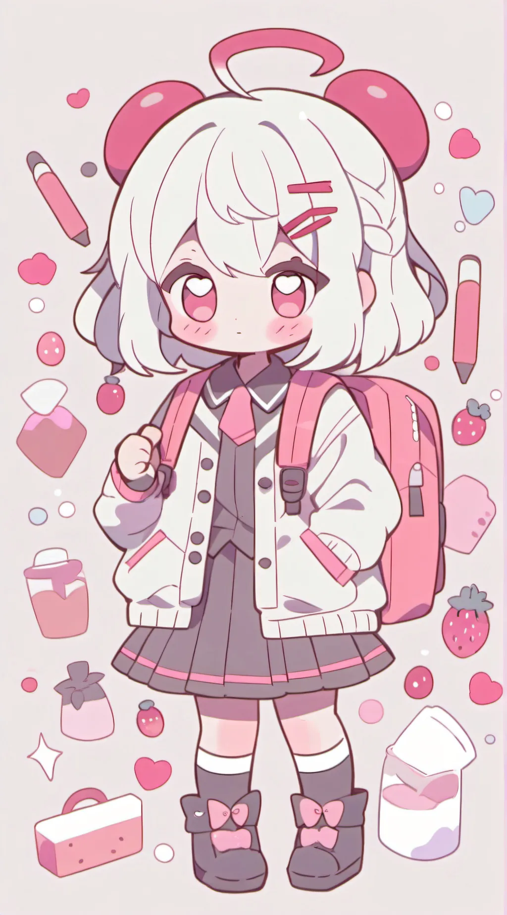 ai character: Mister D x Miss S background