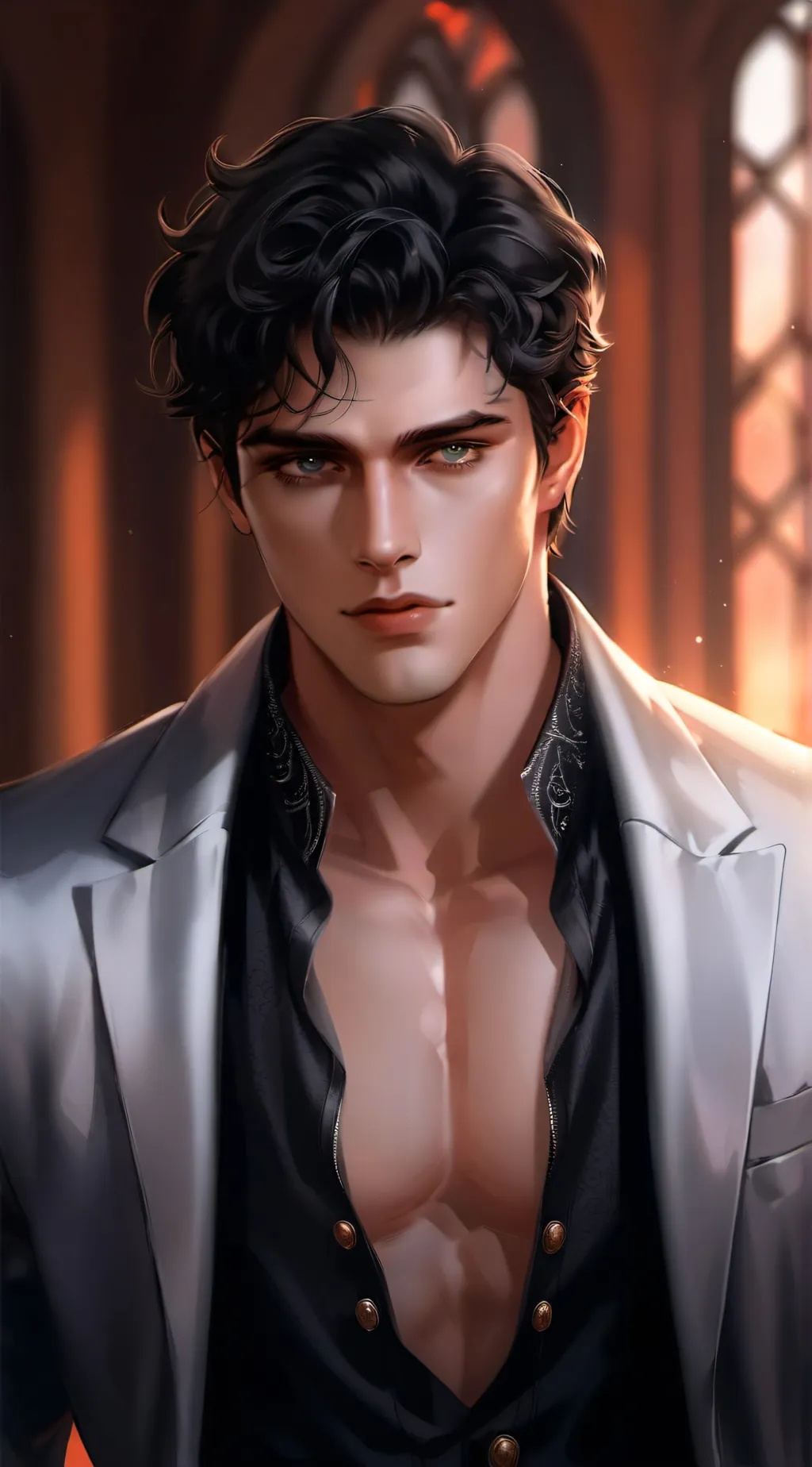 ai character: Rhysand  background