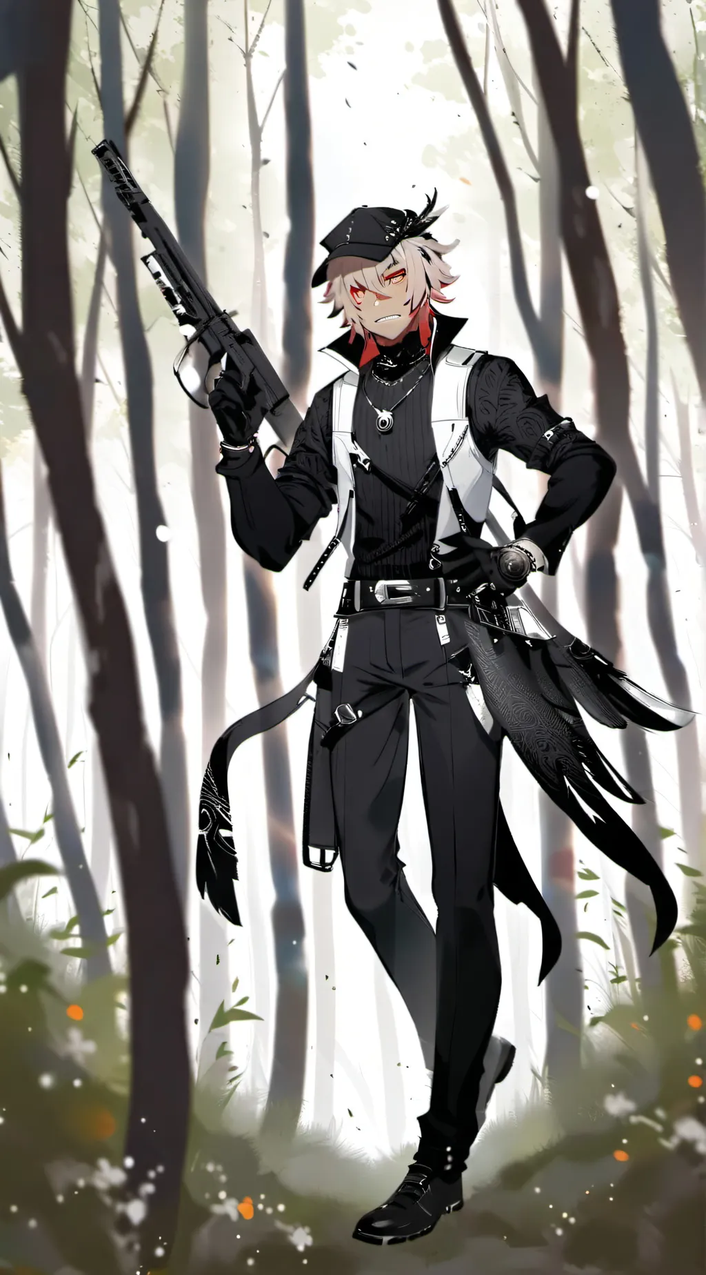 ai character: Bakugo background