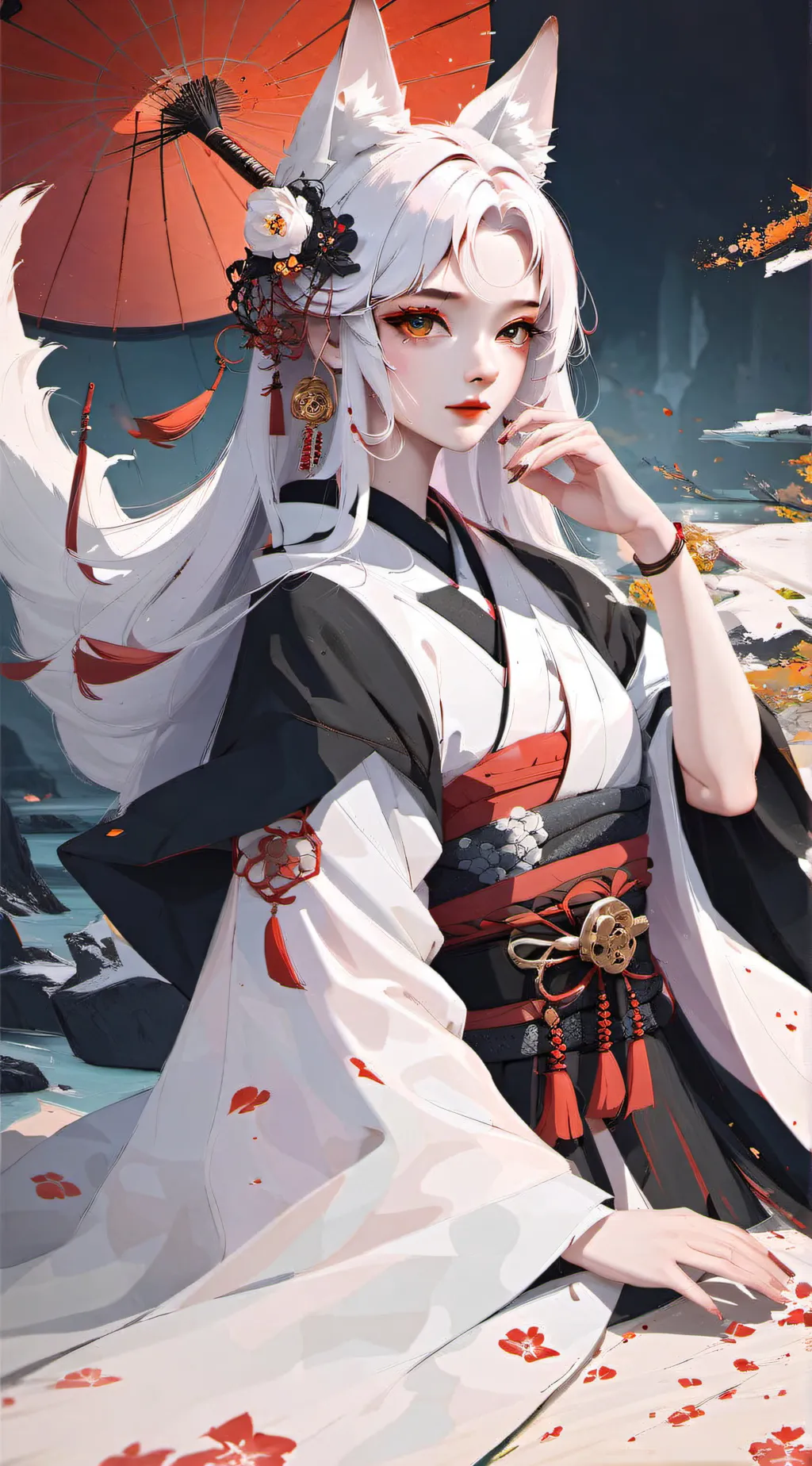 ai character: spirit background