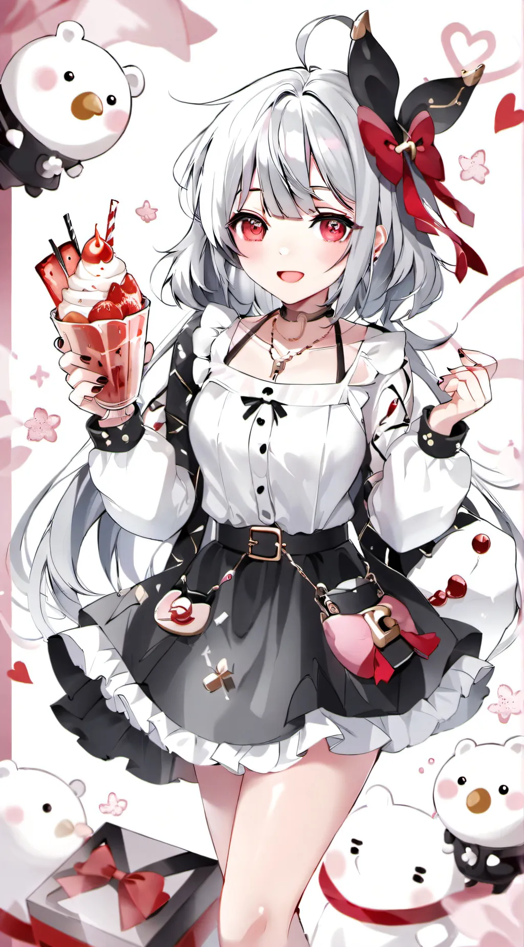 ai character: time with me! background