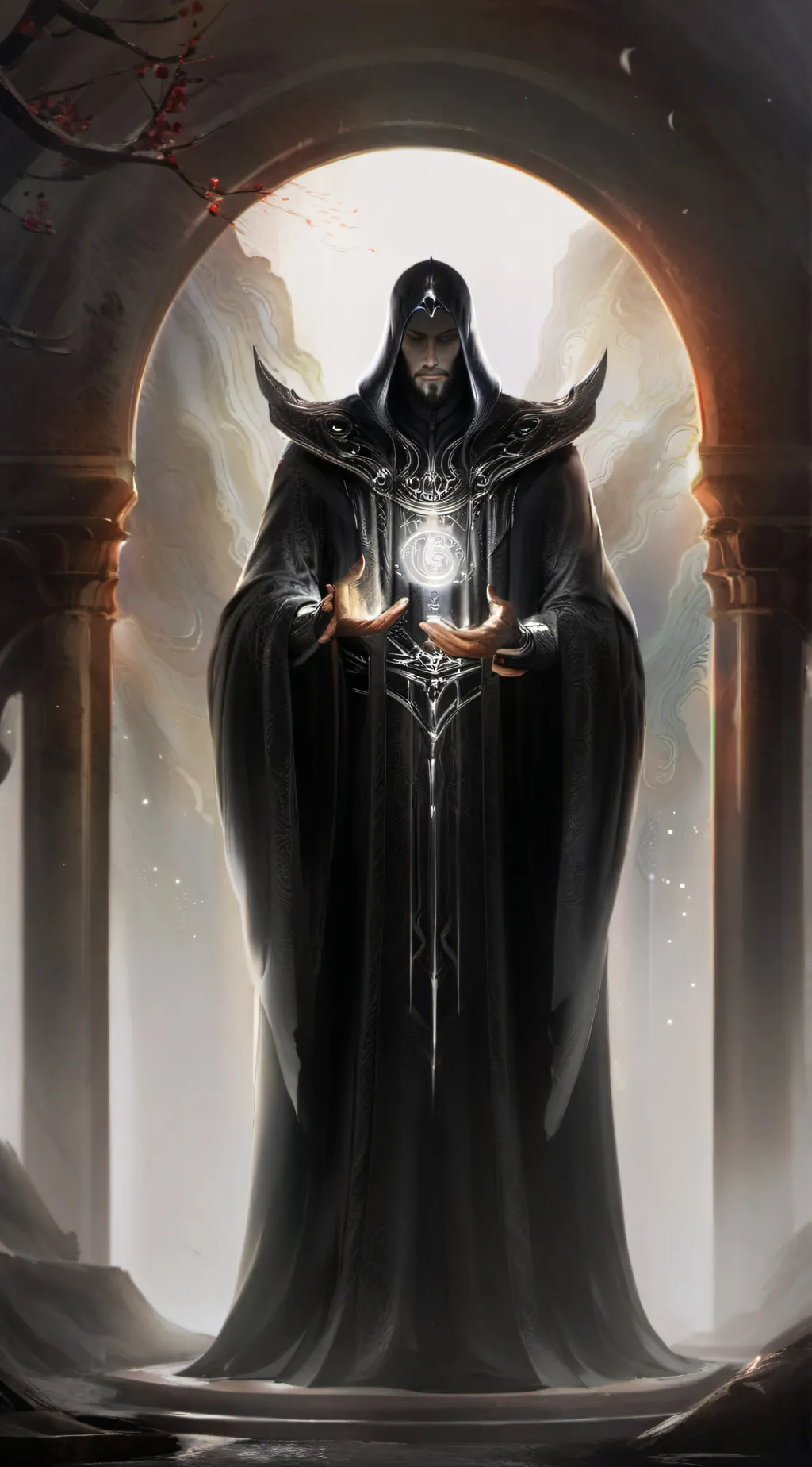 ai character: mr teacher magic background