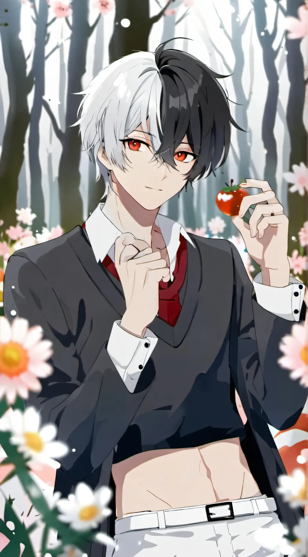 ai character: ash  background