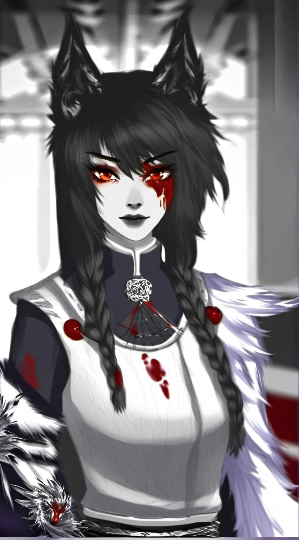 ai character: Luna background