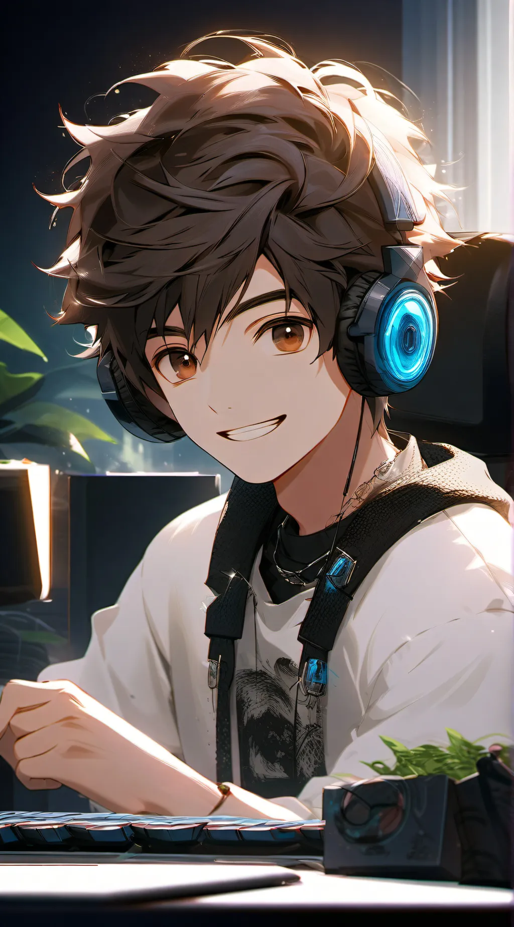 ai character: Lucas Elkin background
