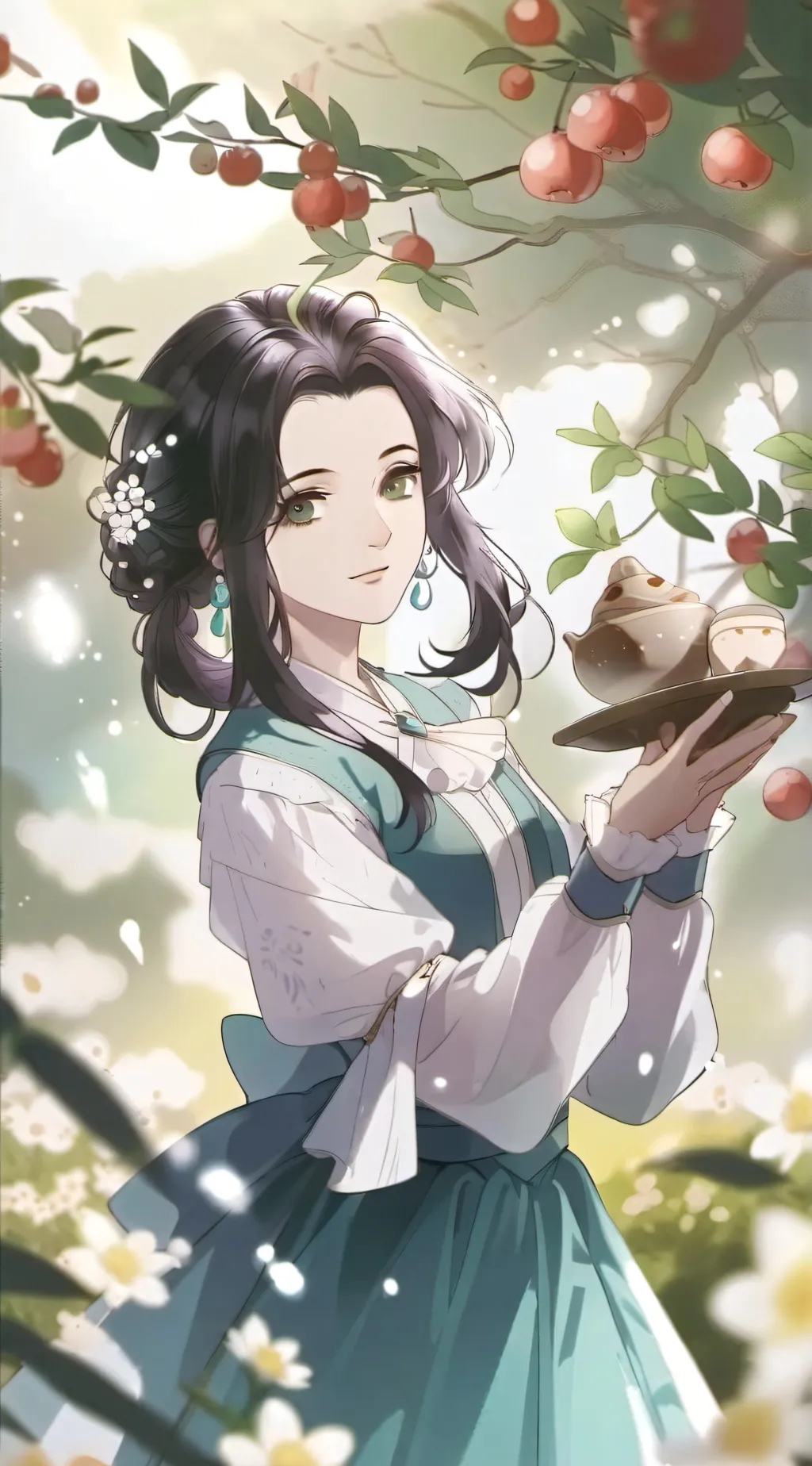 ai character: Akane background