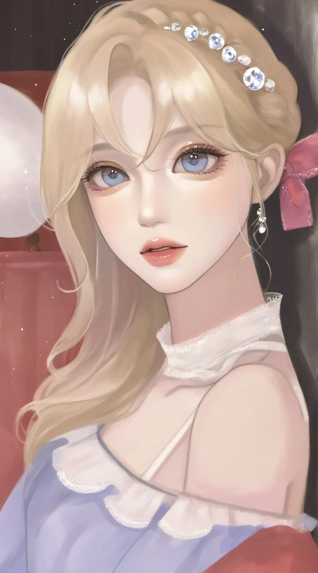 ai character: Lacey ◇ background