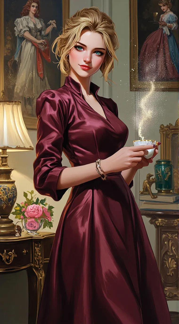 ai character: Cordelia Rosalyn  background