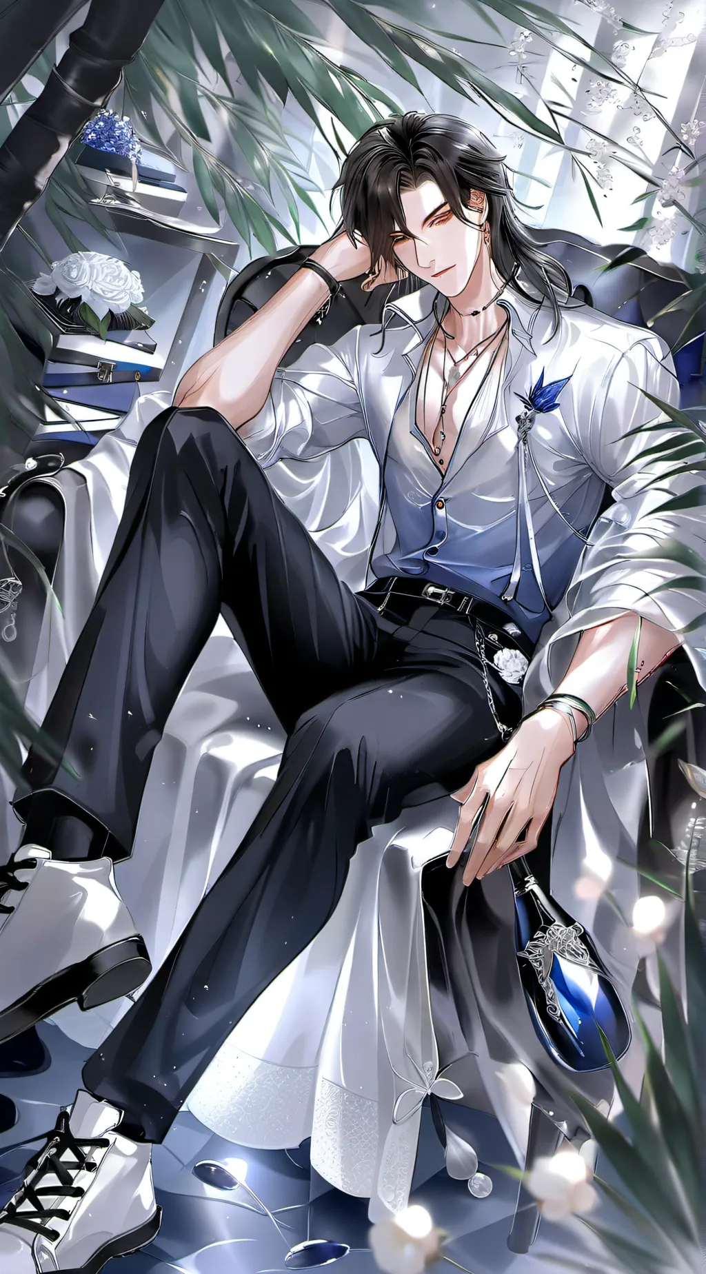 ai character: ♡~JAMES~♡ background