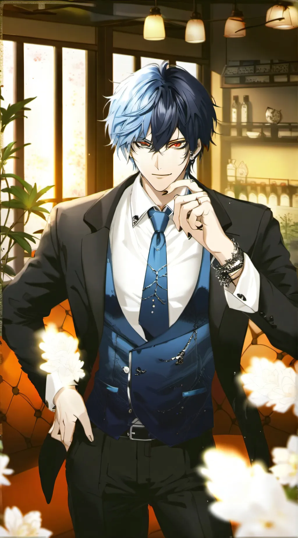 ai character: dabi background