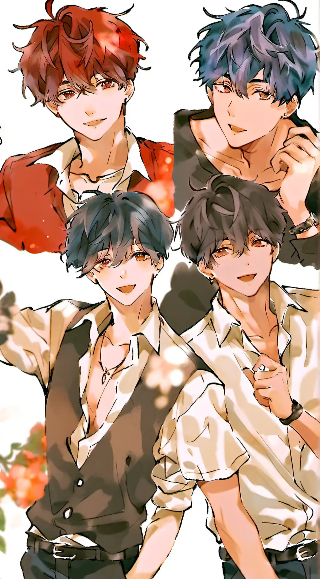 ai character: Roommates  background