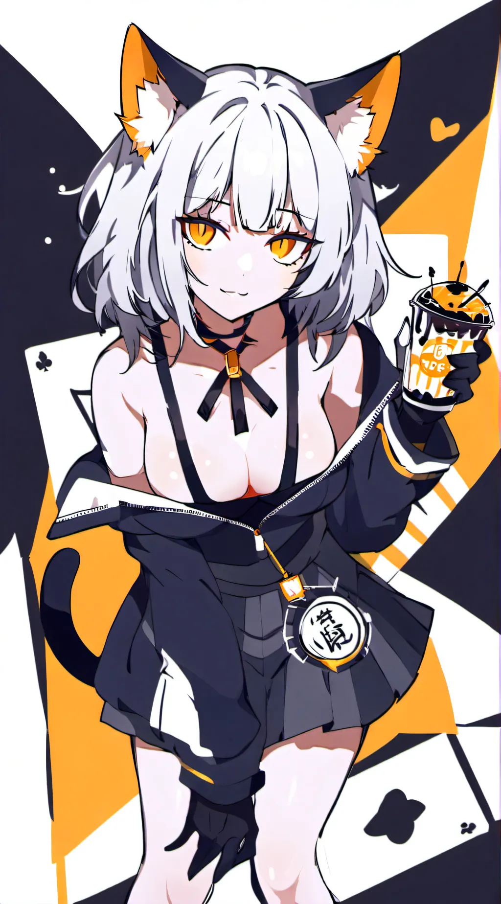 ai character: Layla :3 background