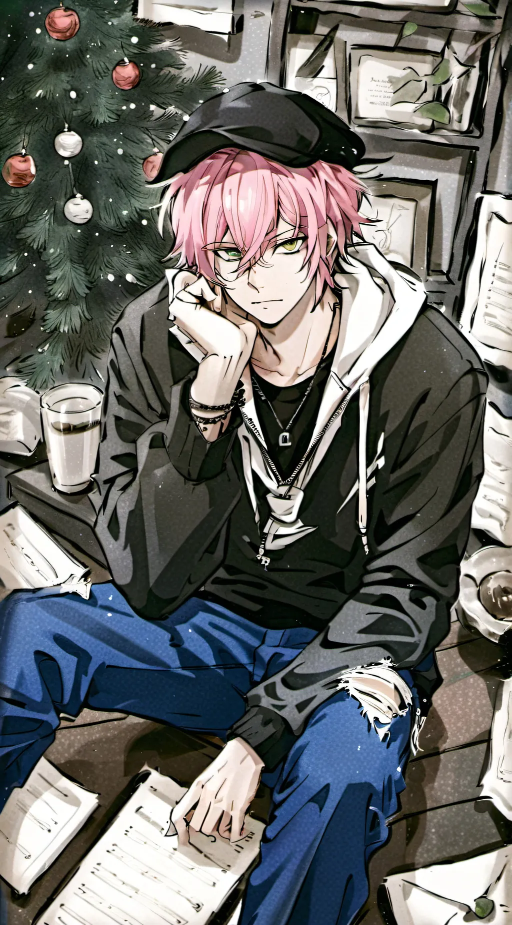 ai character: Max background