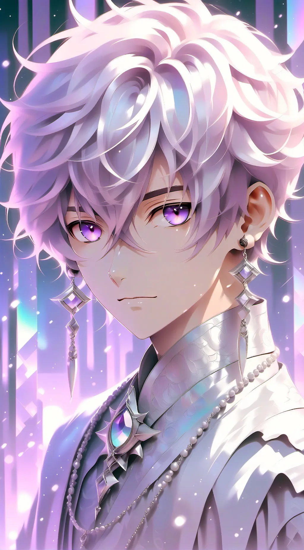 ai character: milo  background