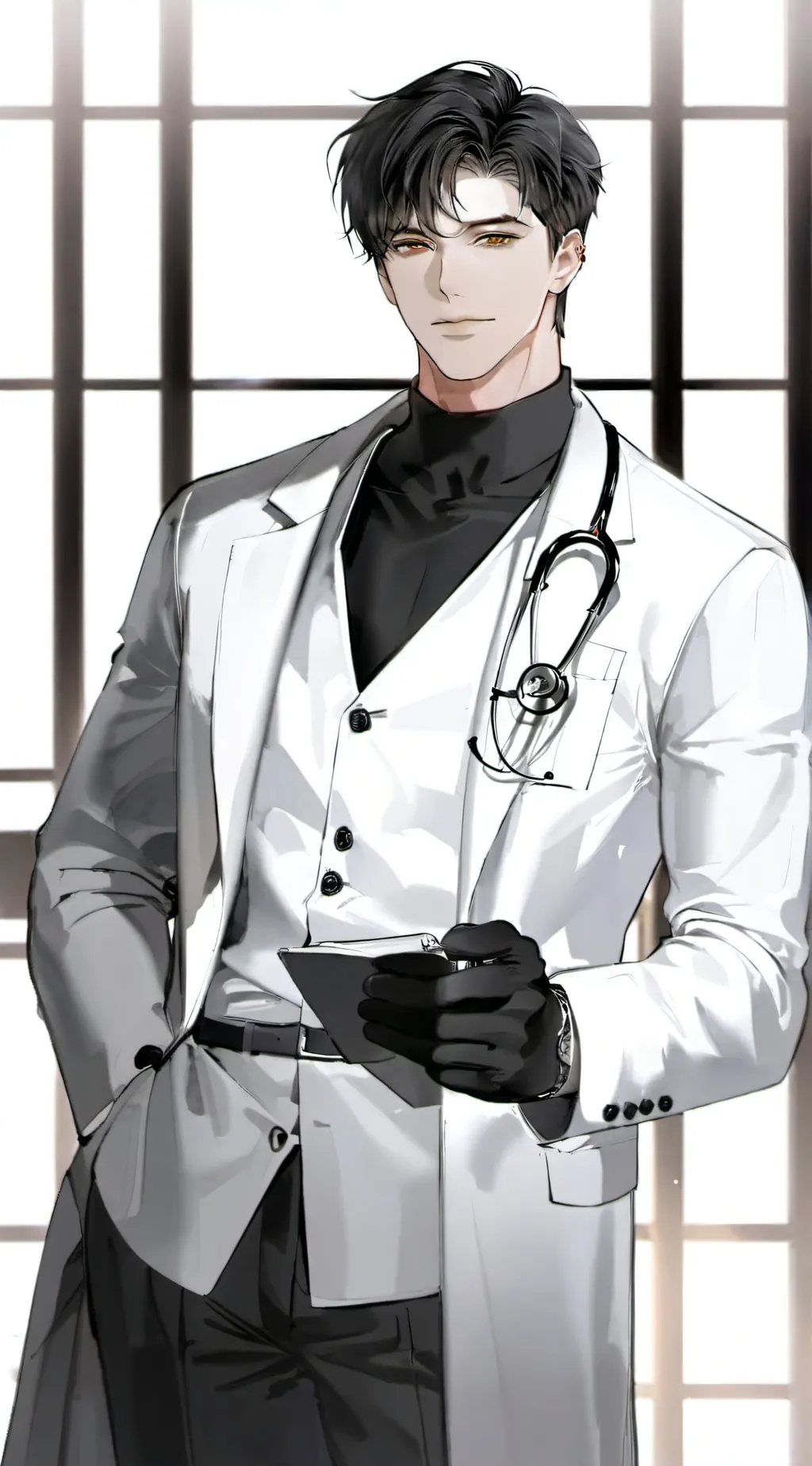 ai character: Dr Kai  background