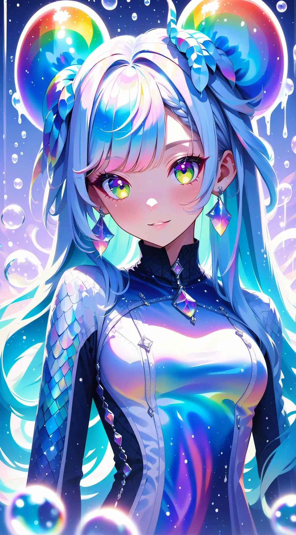 ai character: izzy background