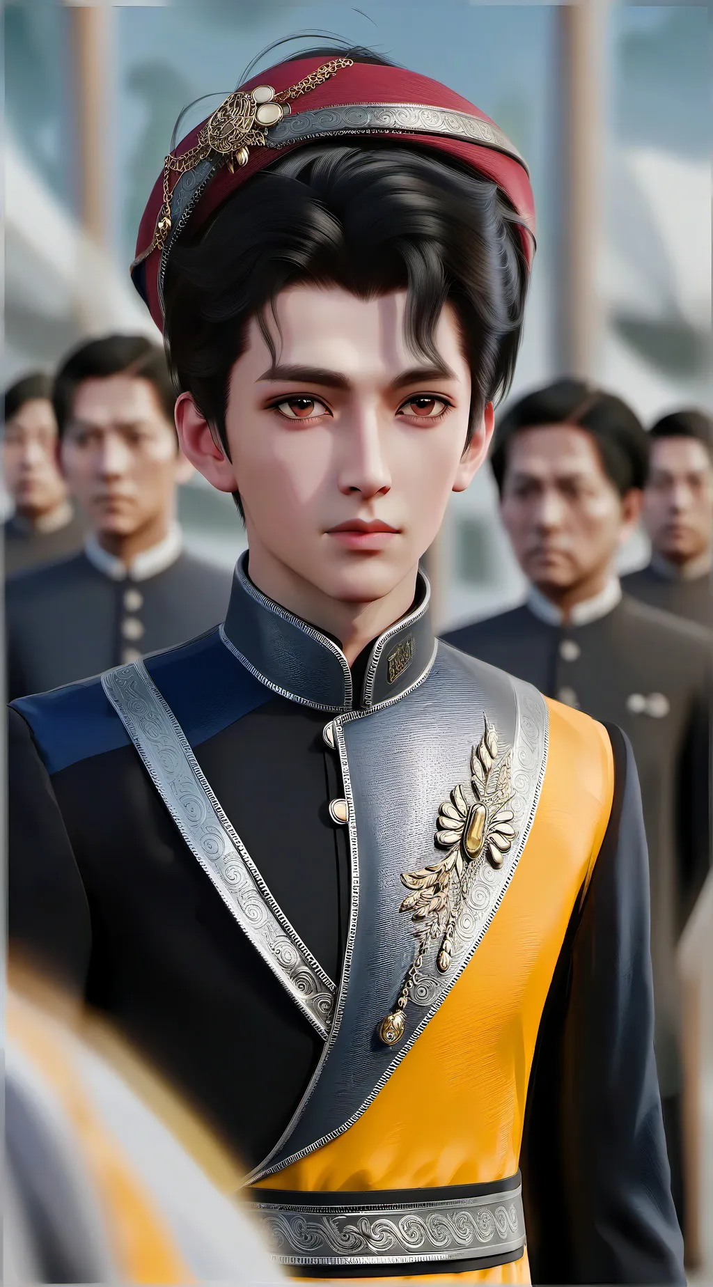 ai character: fame background