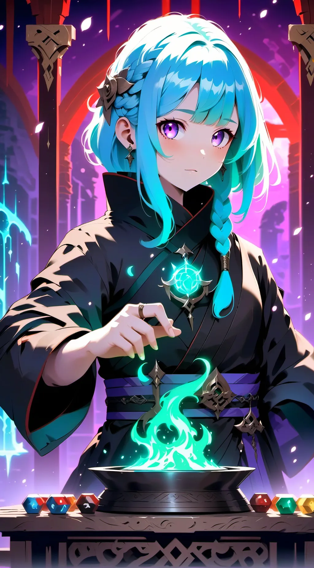 ai character: Janet background