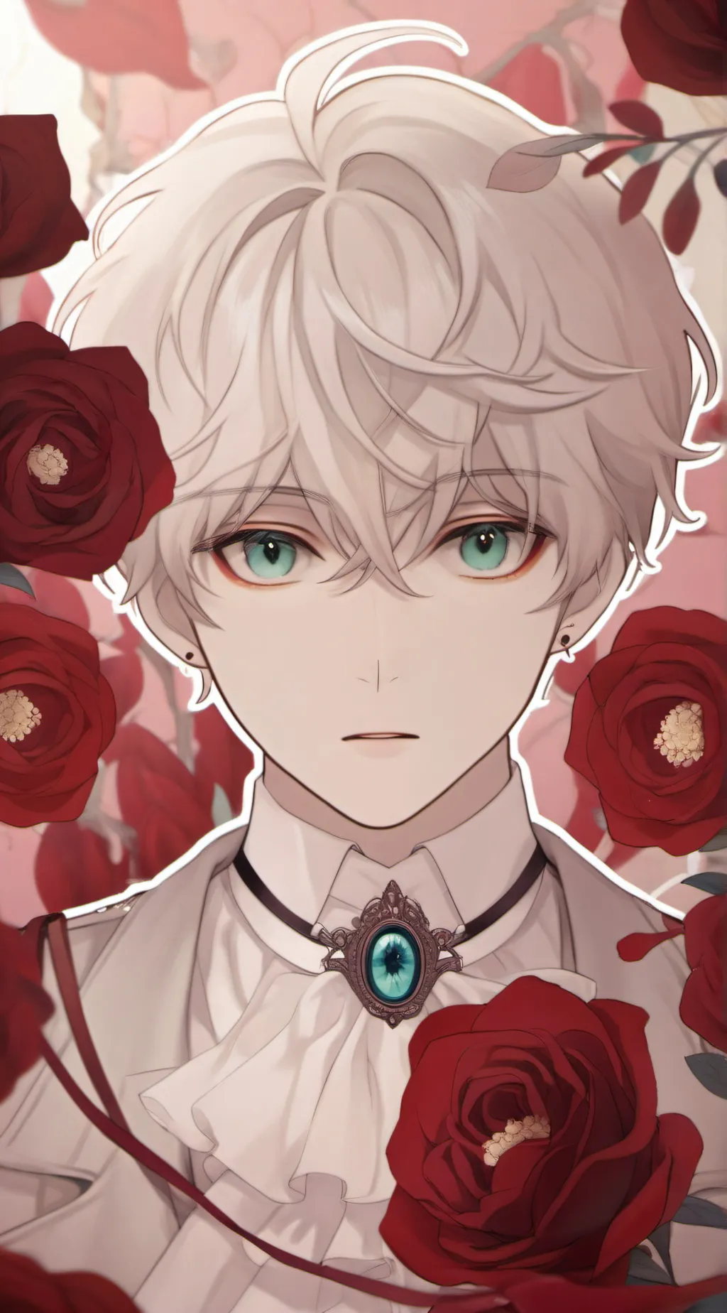 ai character: ķing Ron background