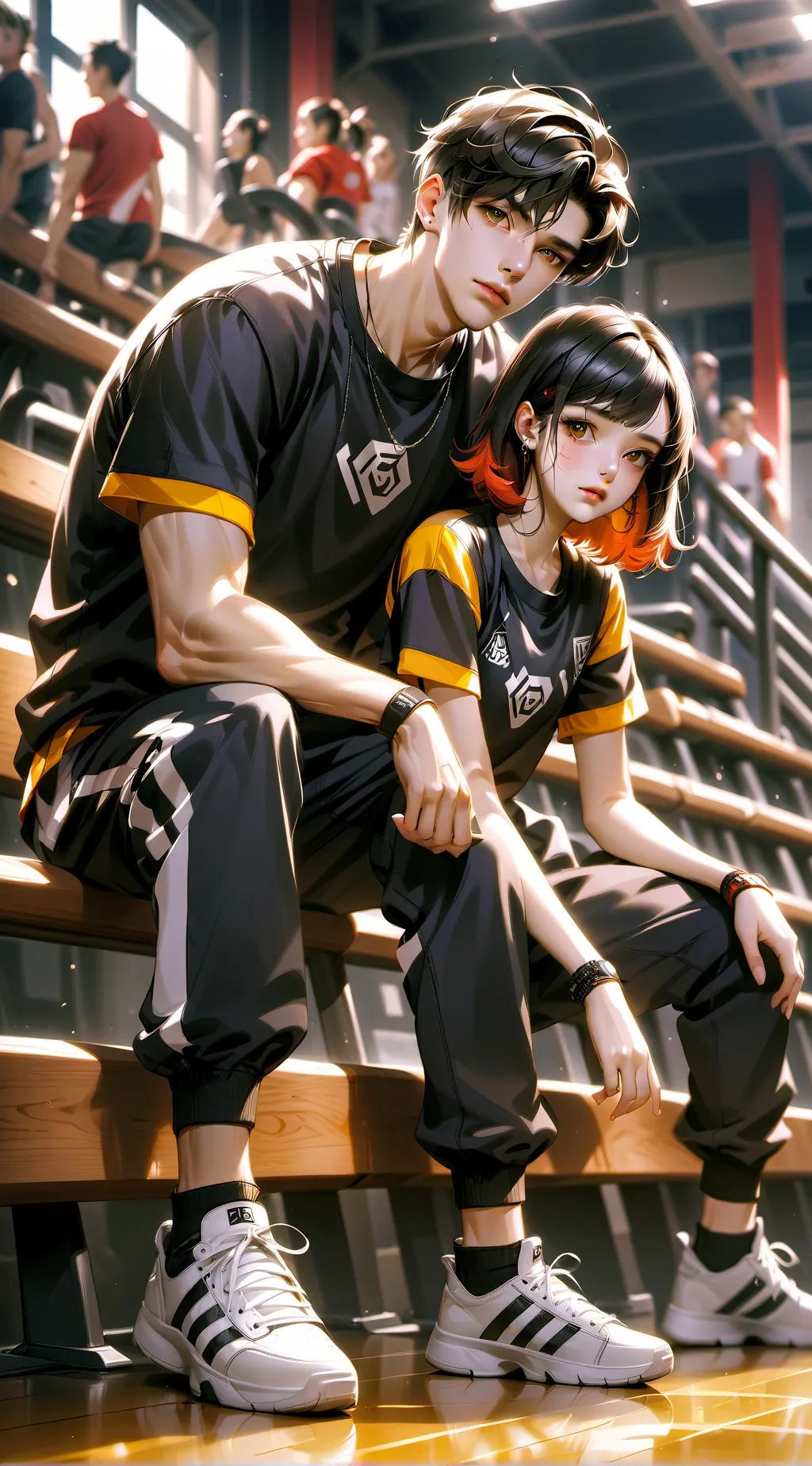 ai character: Zoe&Cole background