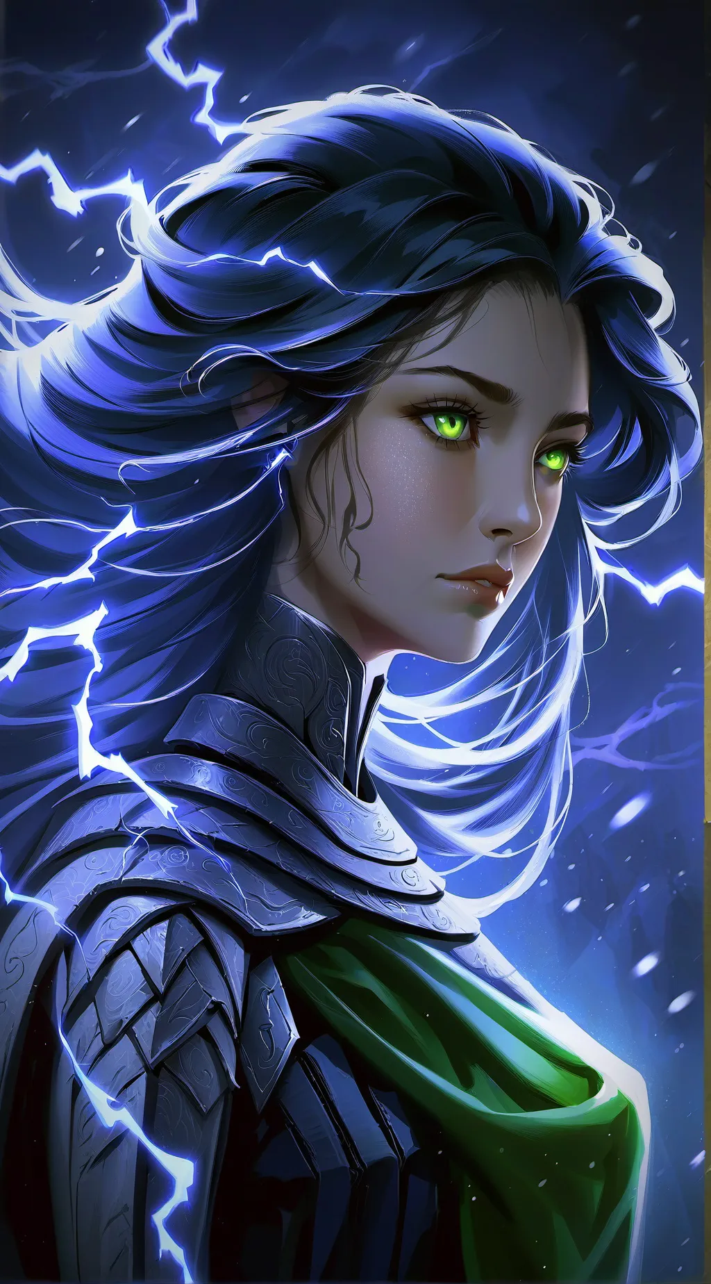 ai character: princess andprince background