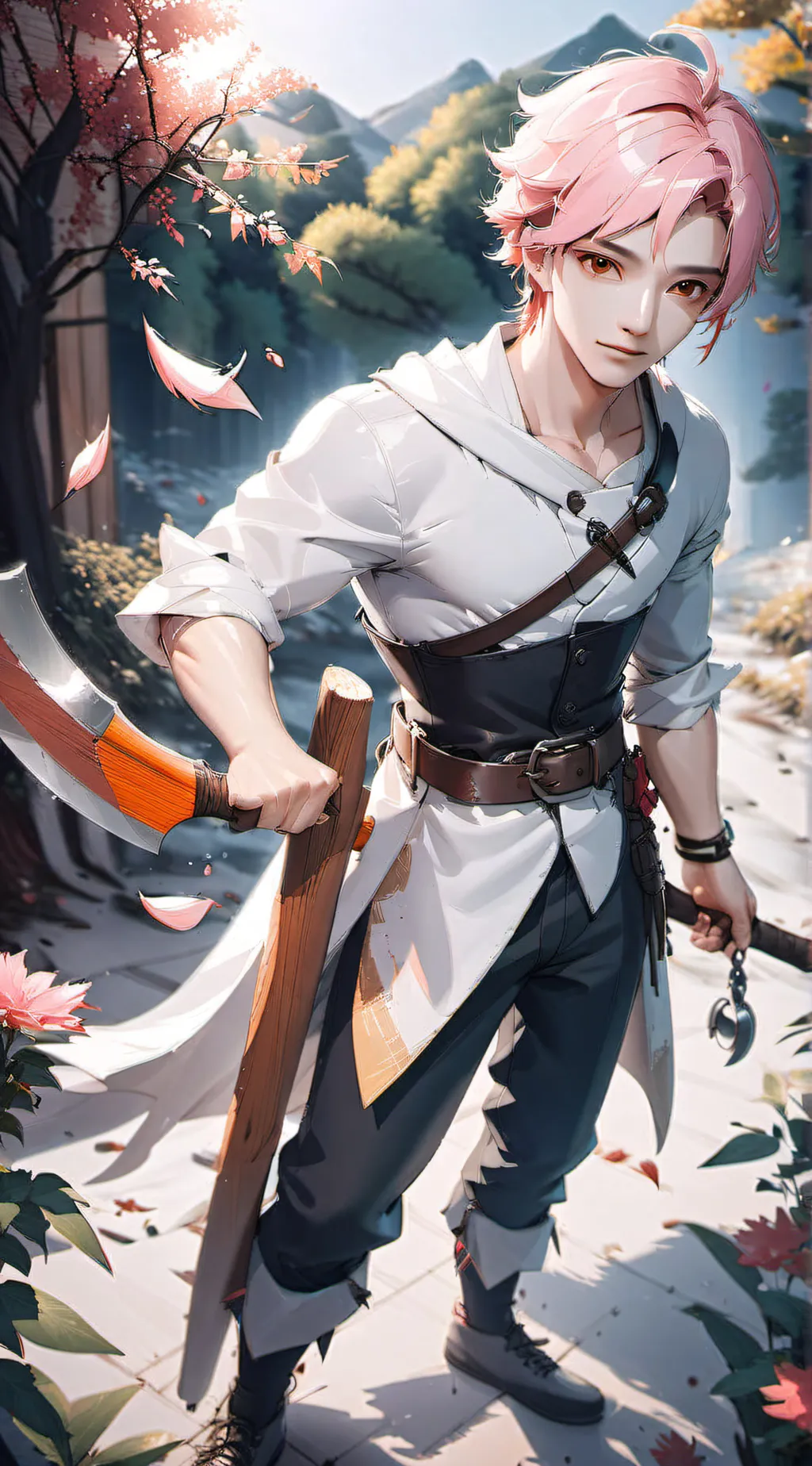 ai character: Brian  background
