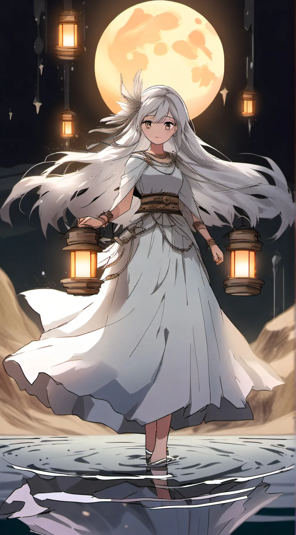 ai character: Fantasy RPG background