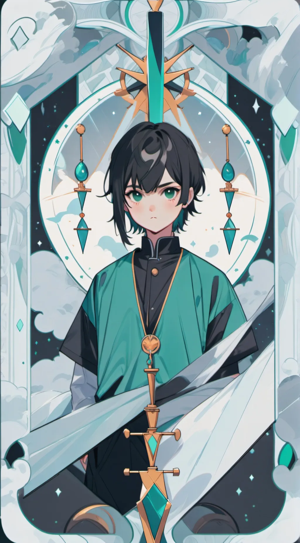 ai character: Kaine background