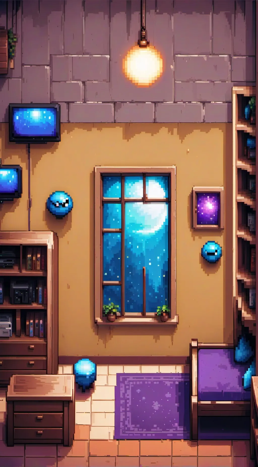 ai character: Videogame Trap background