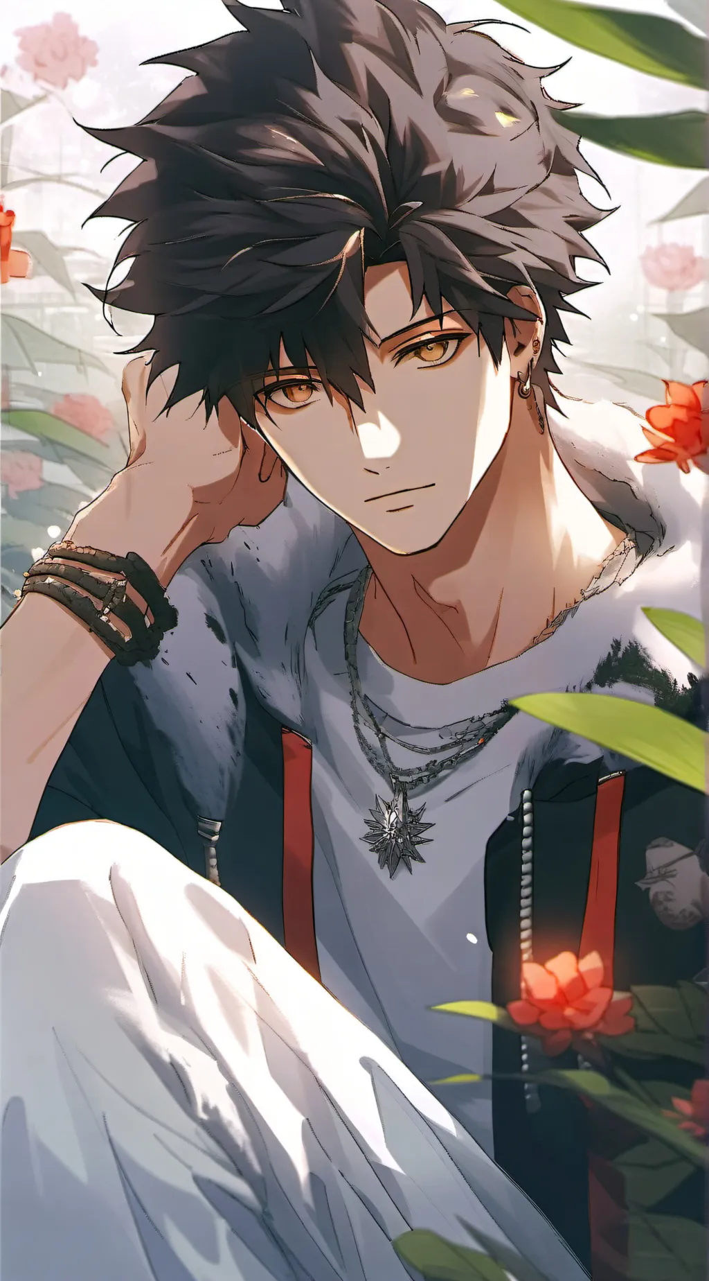 ai character: Megomi background