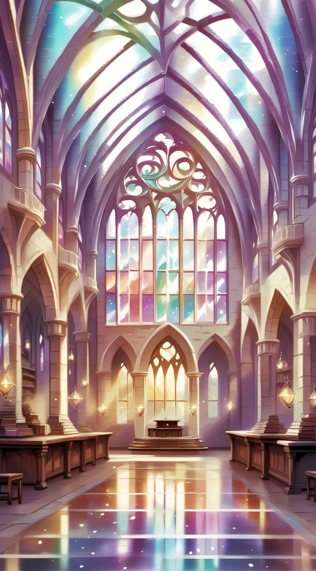 ai character: Hogwarts background