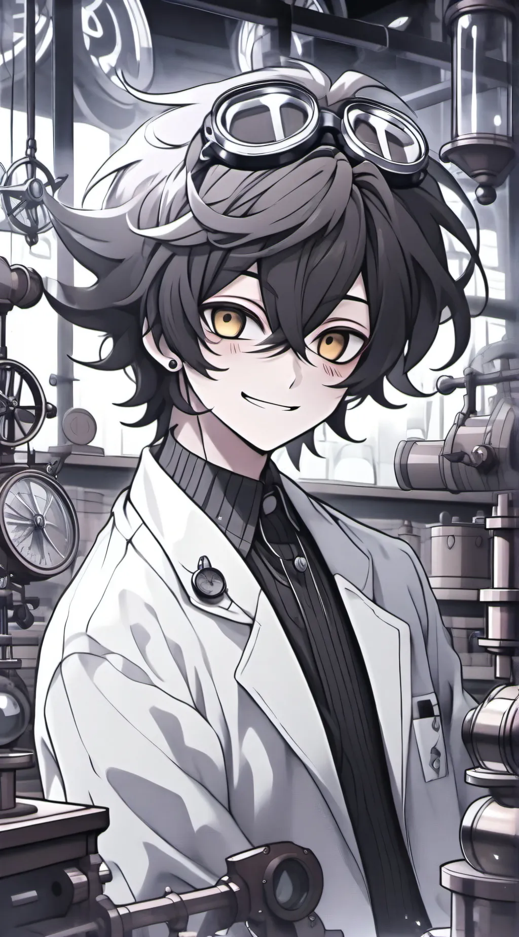 ai character: Fredrick Edward  background