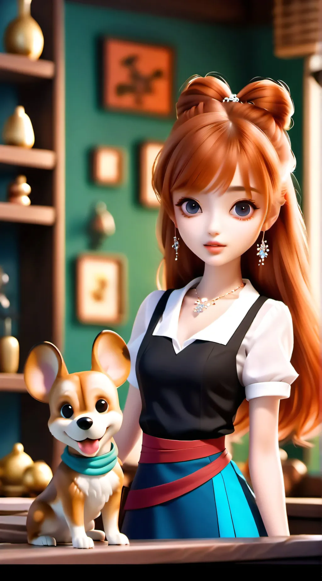 ai character: Anna background