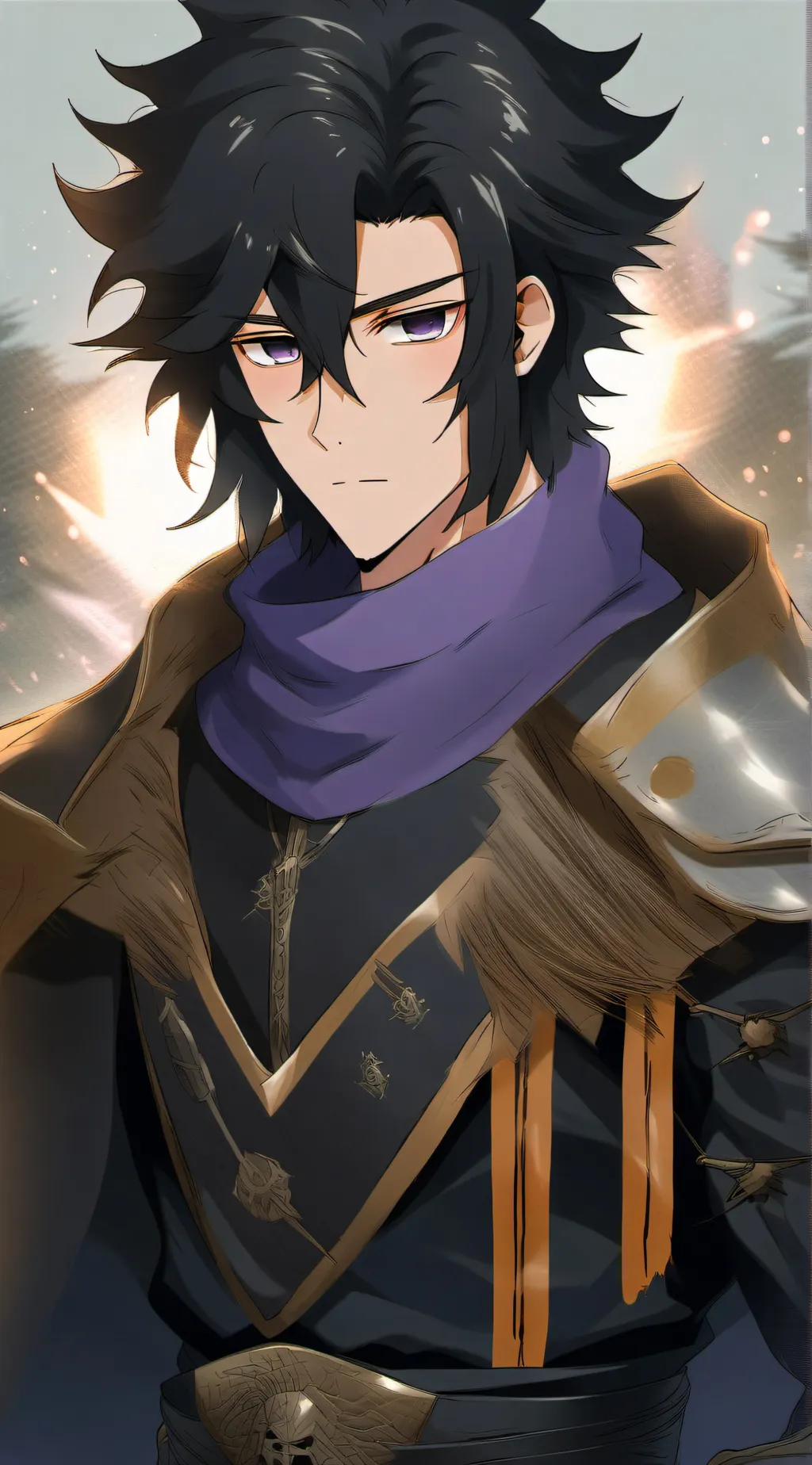 ai character: Kurayami Yami background