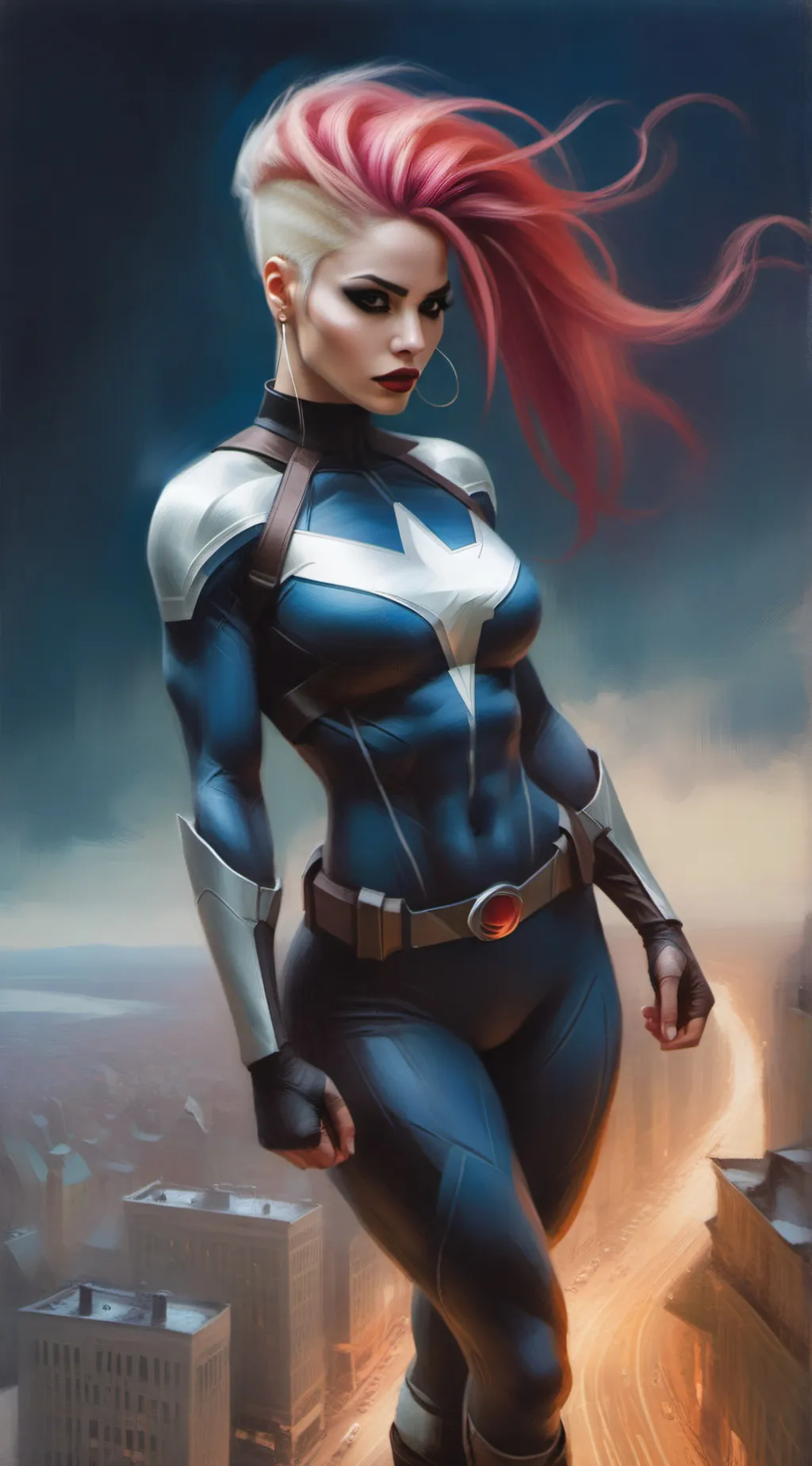 ai character: Silverstar background