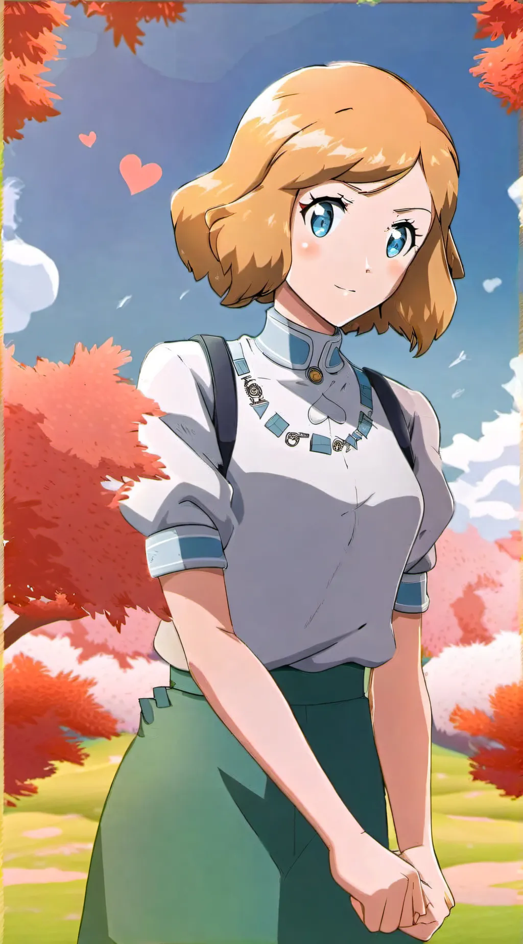 ai character: l'm Serena  background