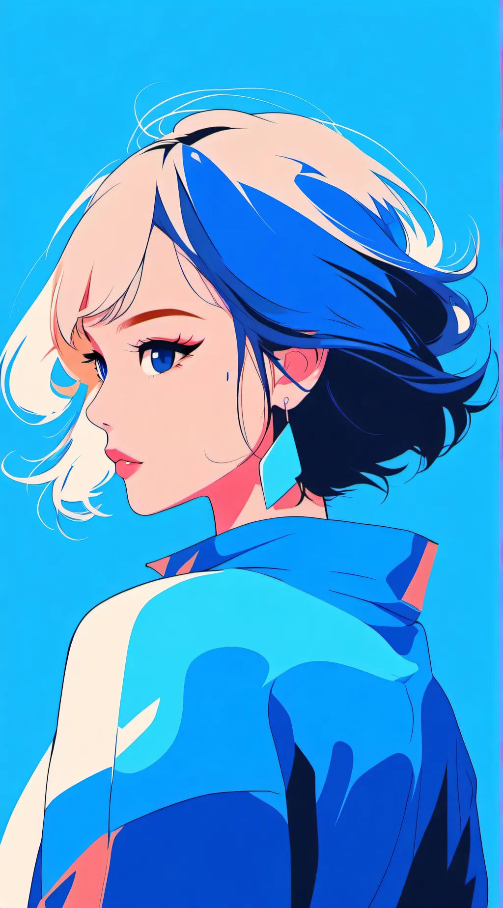 ai character: emeraldine background