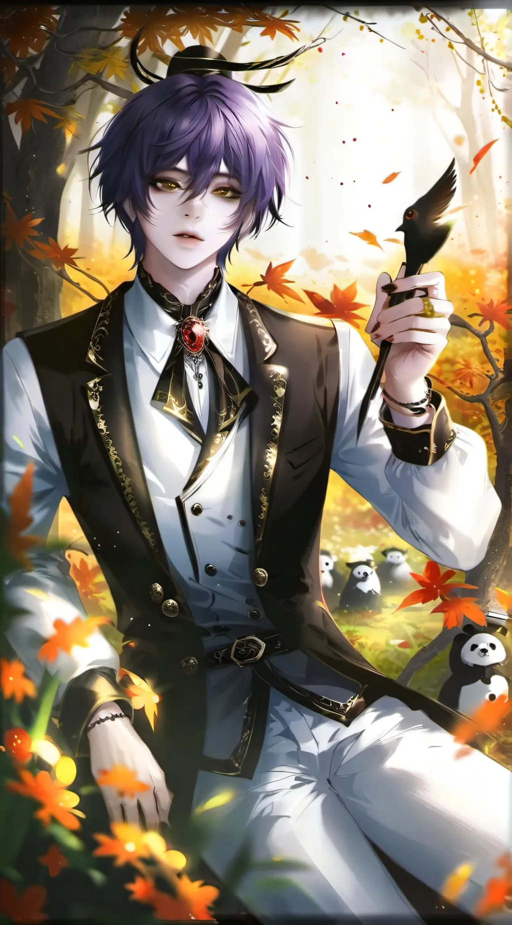 ai character: Scaramouche background