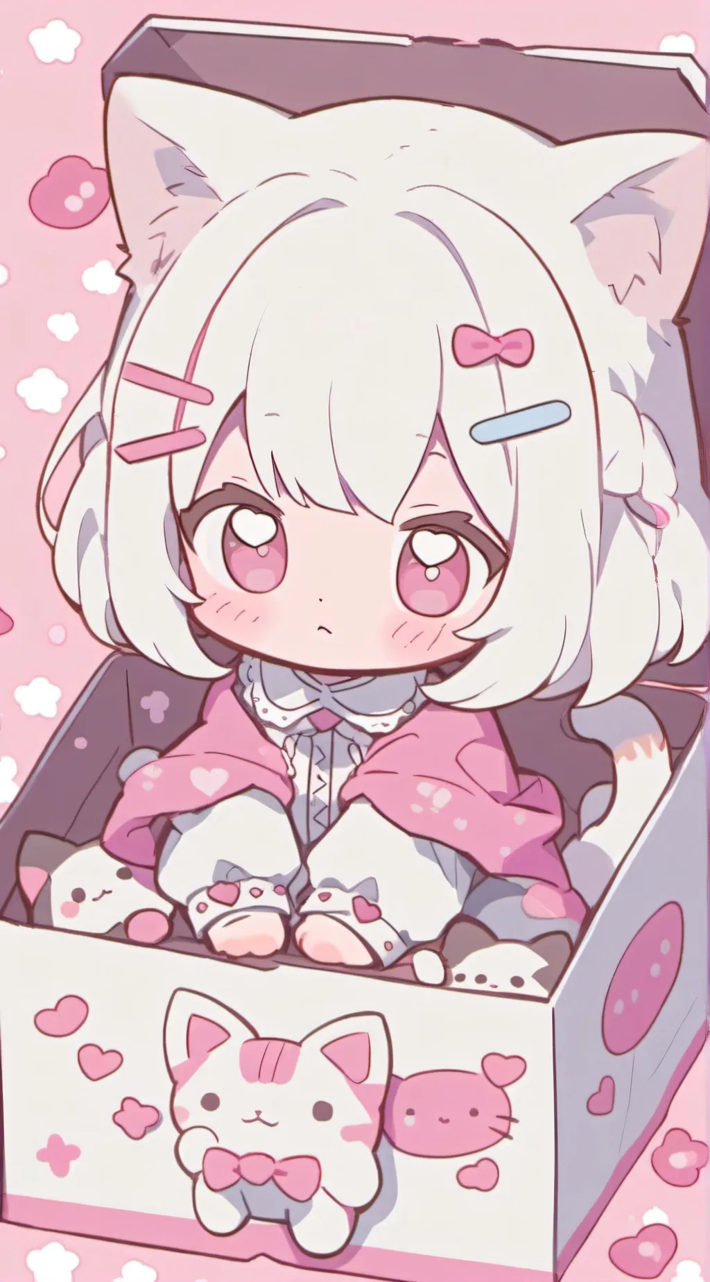 ai character: Neko background