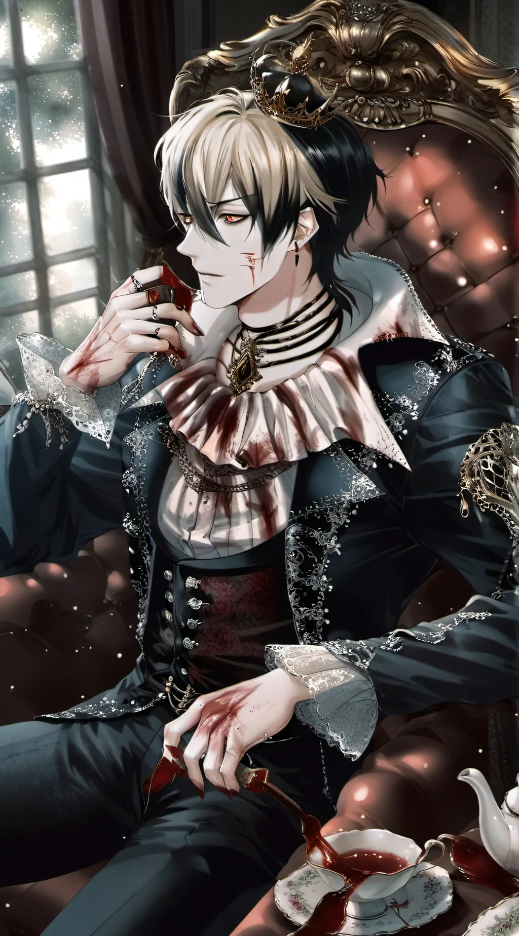 ai character: Victor  background