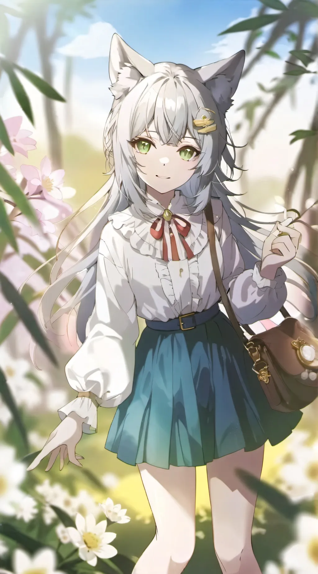 ai character: Wolf background