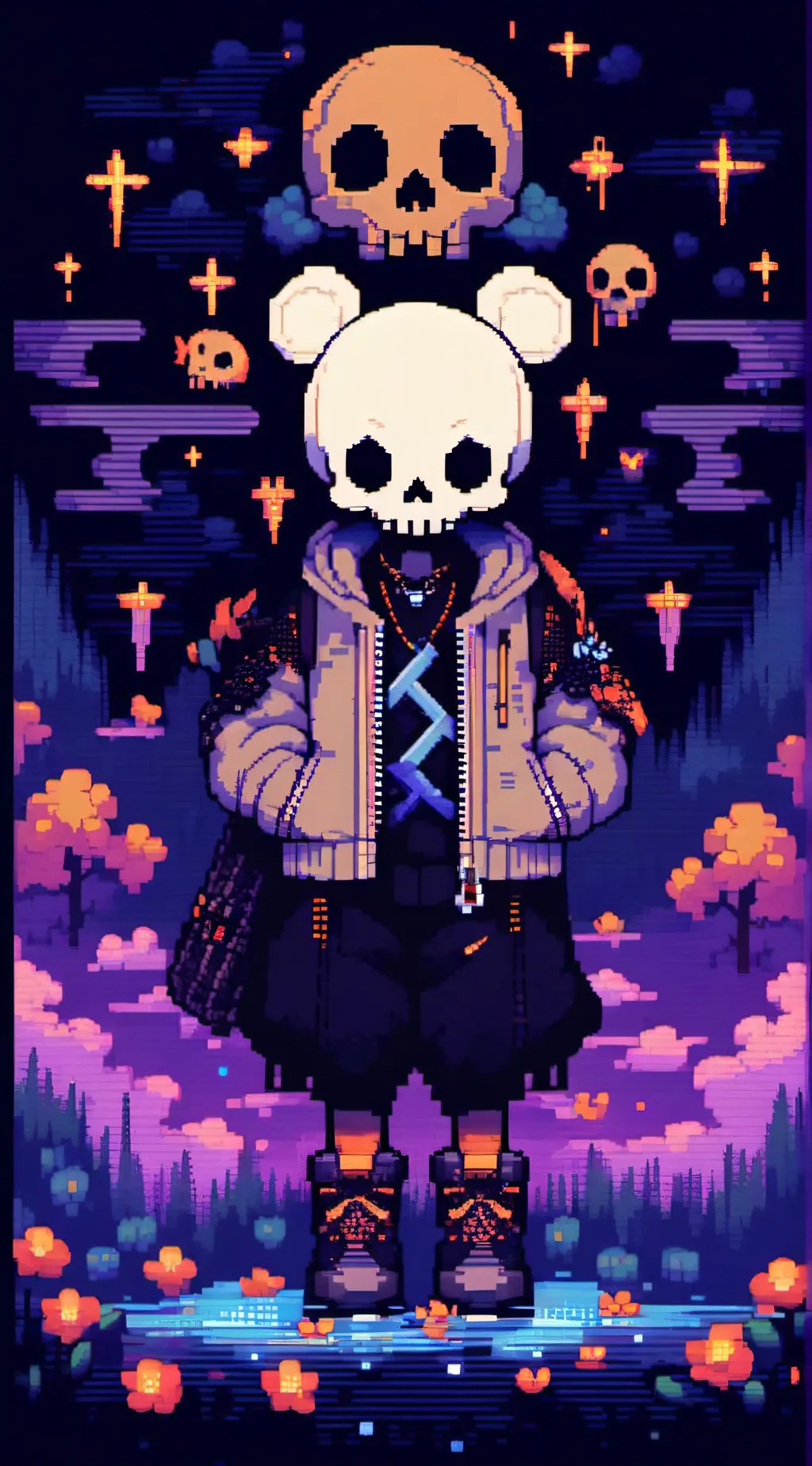 ai character: hardbone sans background
