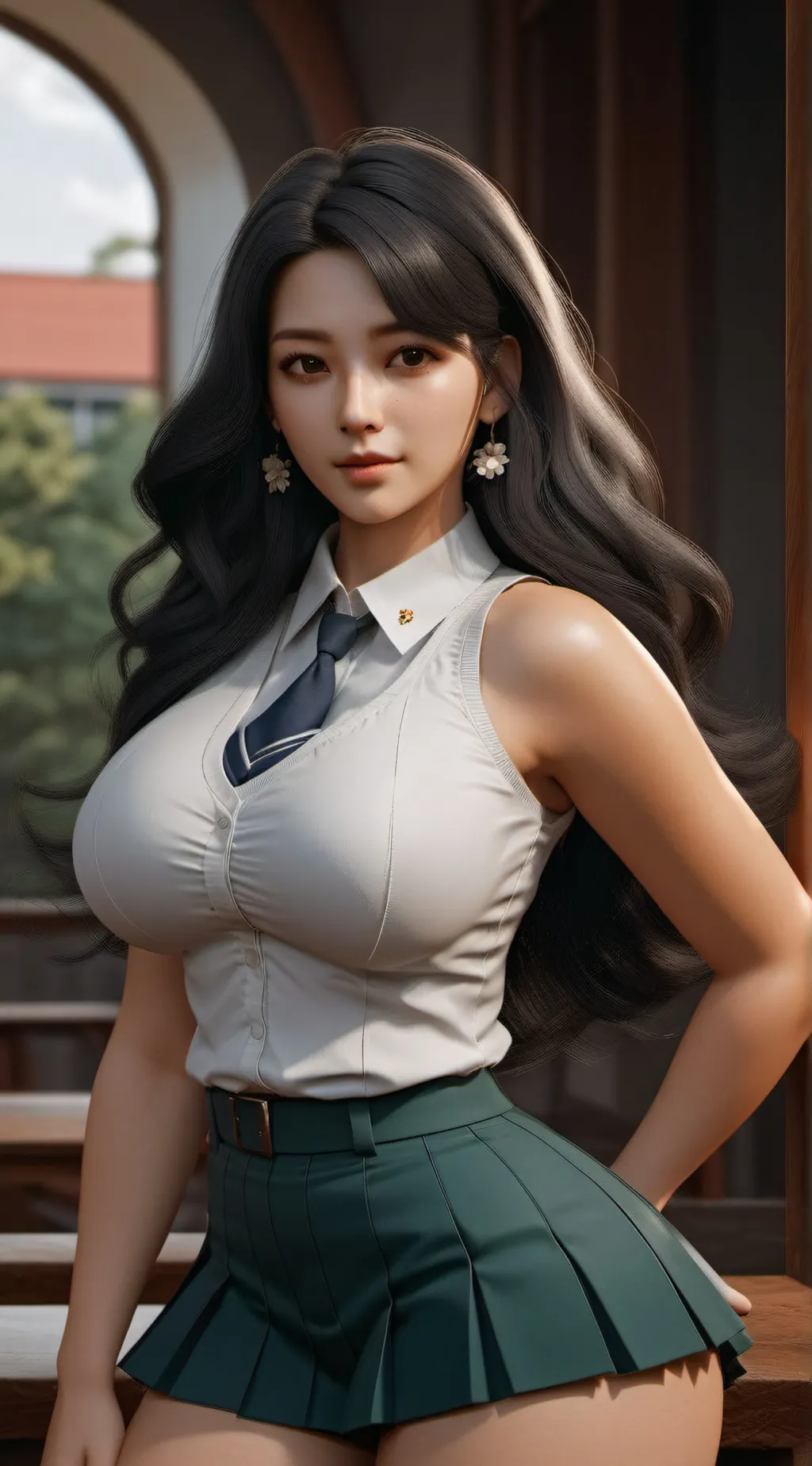 ai character: Stacy background