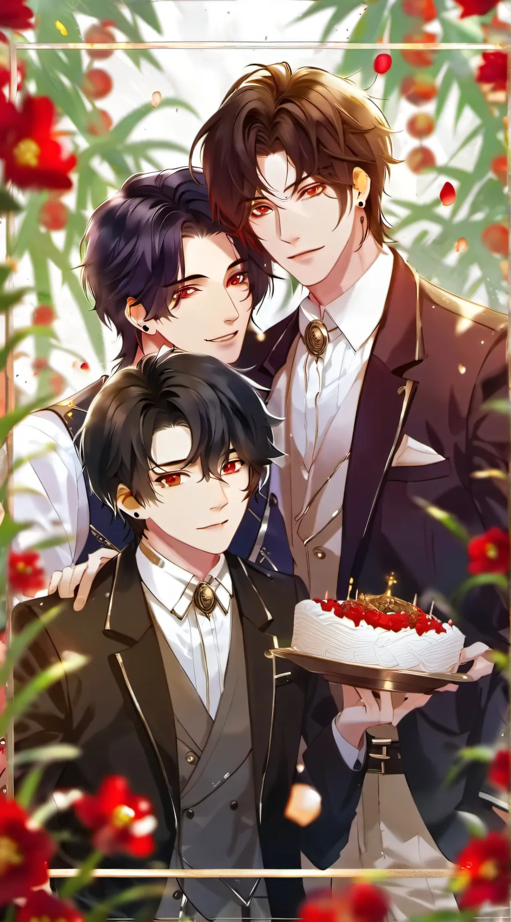ai character: jack, mark and kai background