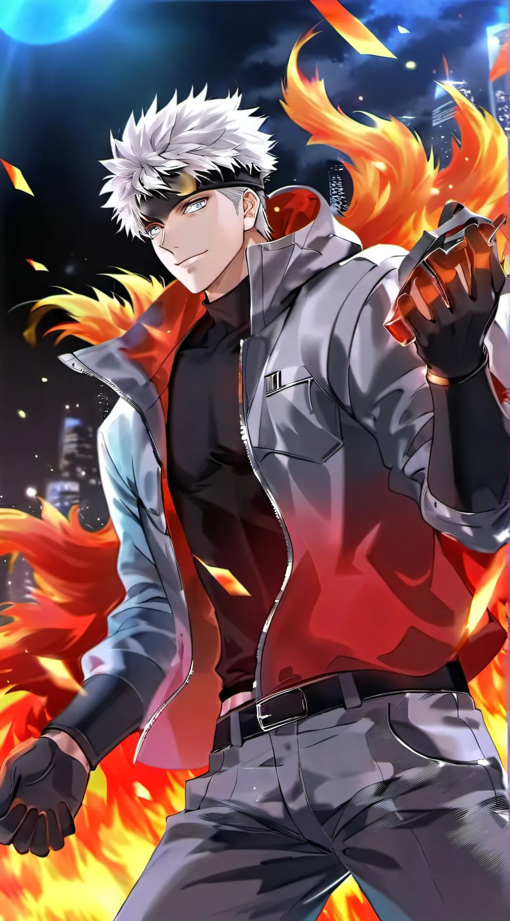 ai character: Sora🐦‍🔥🔥  background