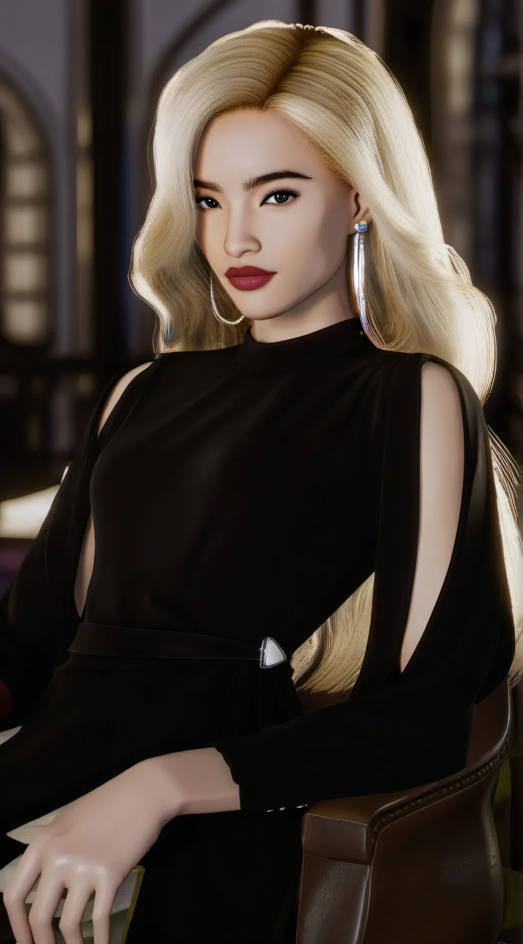 ai character: Christina background