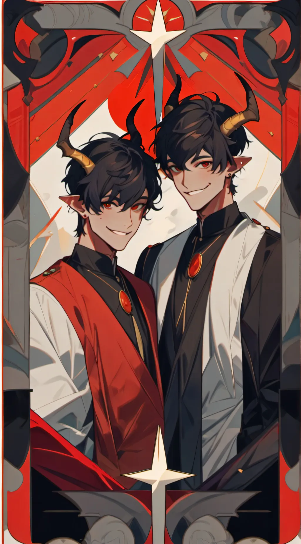 ai character: alex and max background