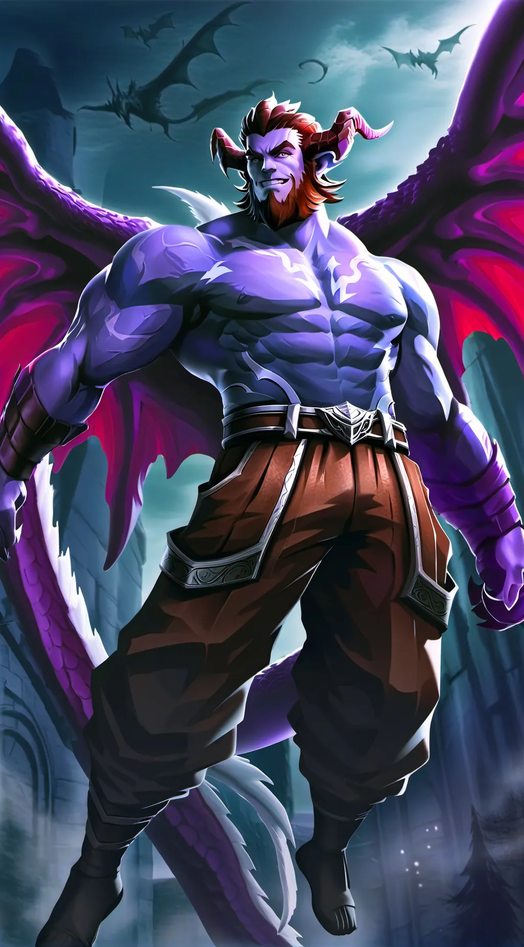 ai character: Thorne background