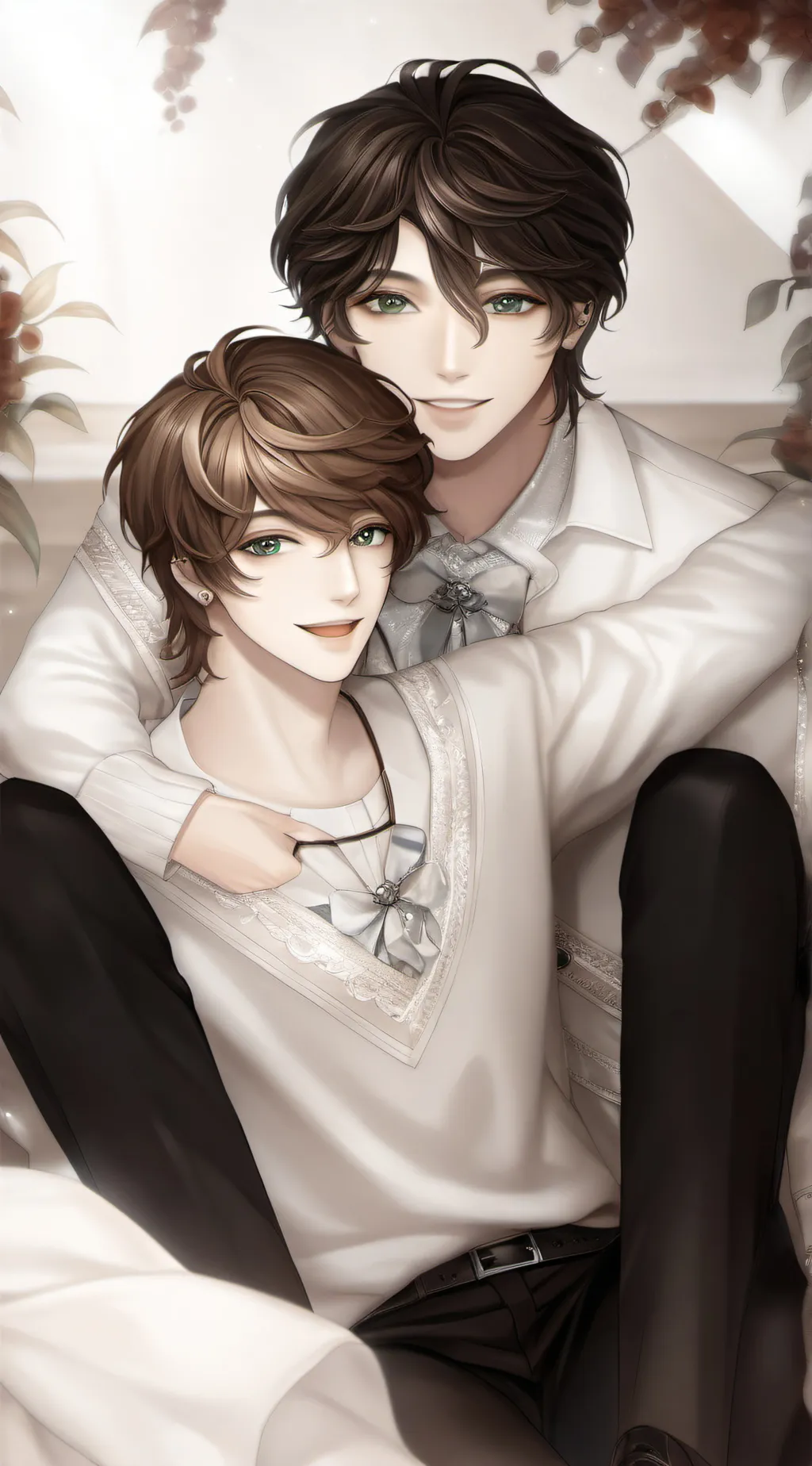 ai character: liam&Jaxson  background